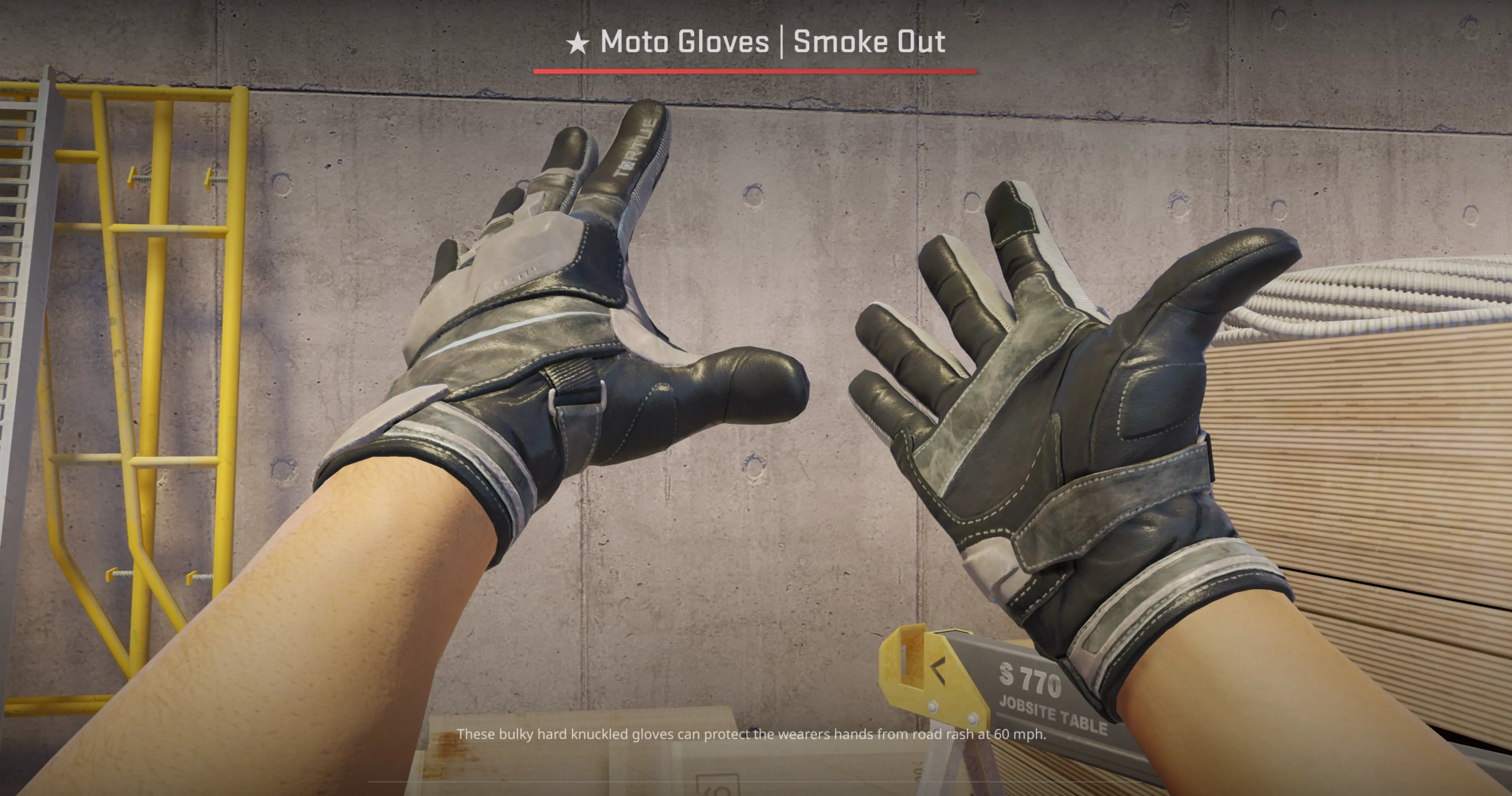 Moto Gloves Smoke Out